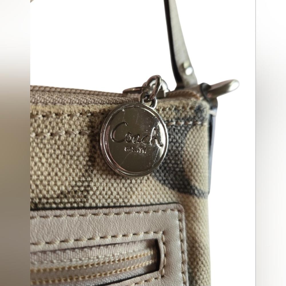 Coach Beige and Lavender Crossbody Bag - Picture 6 of 11